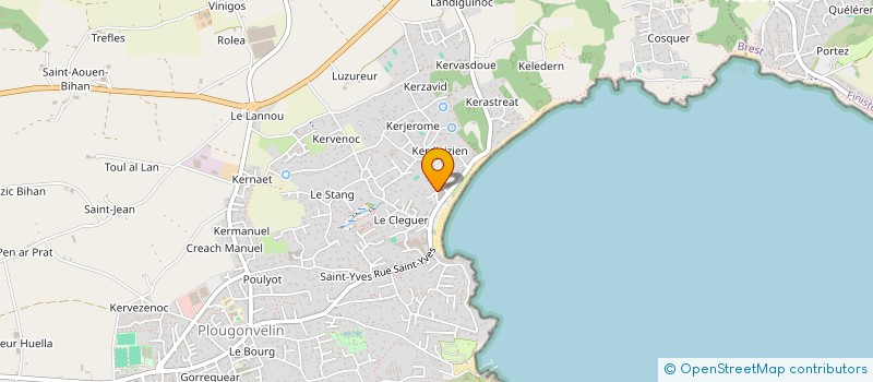 localisation de l'entreprise SCI LOUBOUTIN  PLOUGONVELIN