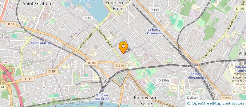 localisation de l'entreprise SCI LOUBSA à EPINAY-SUR-SEINE