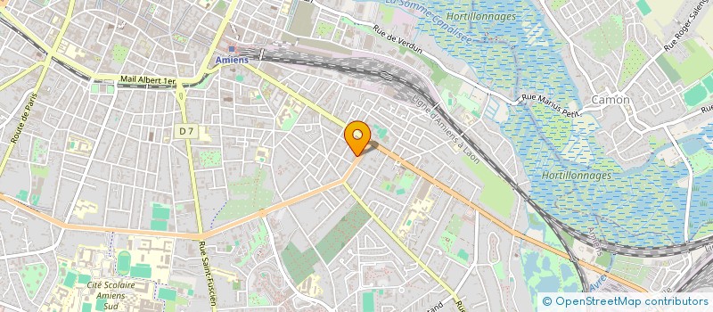 localisation de l'entreprise SCI LOUCA à AMIENS