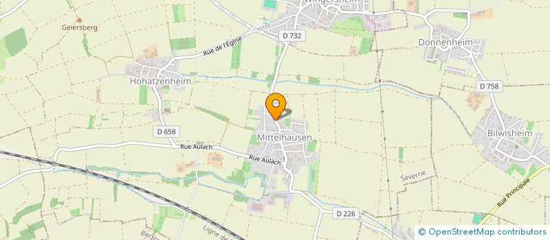 localisation de l'entreprise SCI LOUCANEL  BILWISHEIM