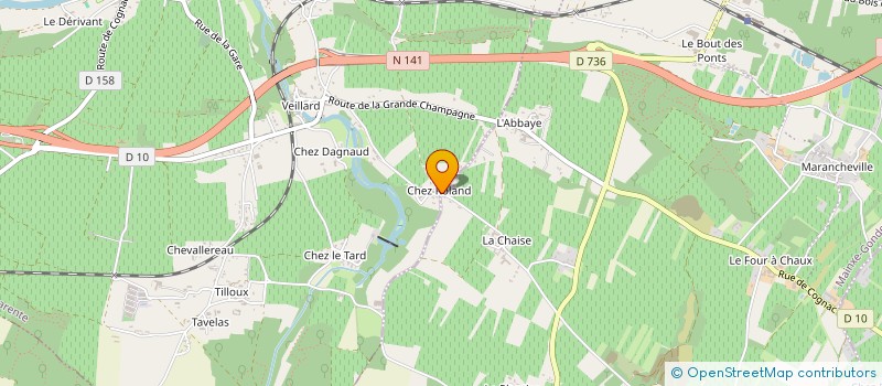 localisation de l'entreprise SCI LOUCAP  MAINXE-GONDEVILLE