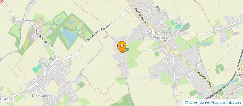 localisation de l'entreprise SCI LOUCAPAT  NEUVE-CHAPELLE