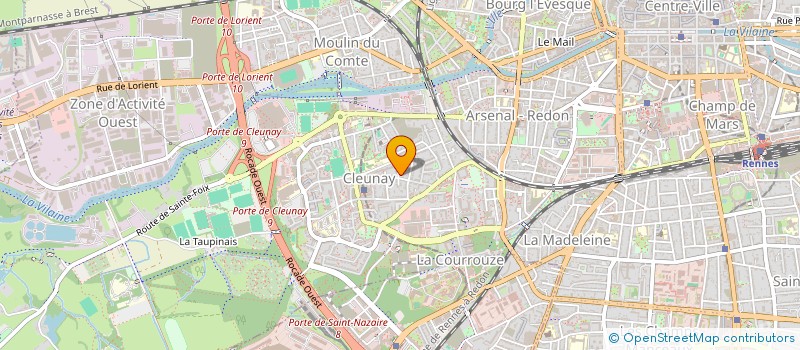 localisation de l'entreprise SCI LOUCHEBEM  RENNES