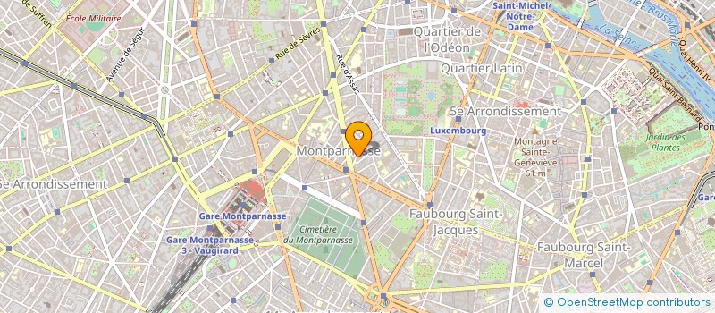 localisation de l'entreprise SCI LOUCHRIS à PARIS