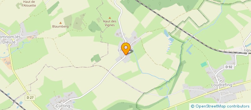 localisation de l'entreprise SCI LOUDCHER  LOSTROFF