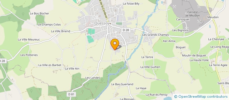 localisation de l'entreprise SCI LOUDEBIA à QUESSOY