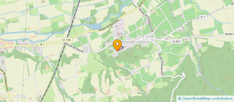 localisation de l'entreprise SCI LOUDOL  MORAS-EN-VALLOIRE