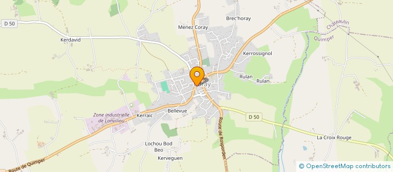 localisation de l'entreprise SCI LOUENSE  ELLIANT