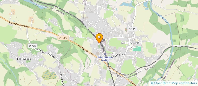 localisation de l'entreprise SCI LOUETTE  SAINT-ANDRE-LE-GAZ