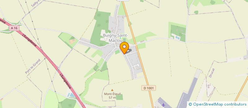 localisation de l'entreprise SCI LOUEVA  BUIGNY-SAINT-MACLOU