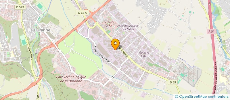 localisation de l'entreprise SCI LOUEVE  AIX-EN-PROVENCE