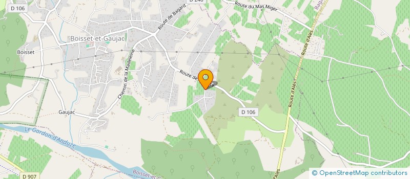 localisation de l'entreprise SCI LOUFICA  BOISSET-ET-GAUJAC