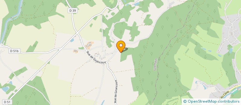 localisation de l'entreprise SCI LOUFITIA  UZEMAIN