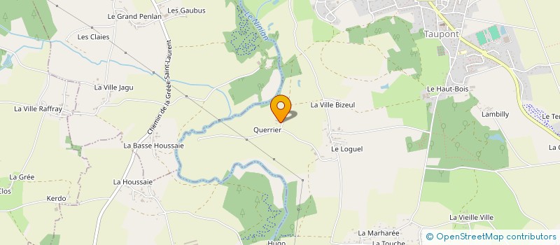 localisation de l'entreprise SCI LOUGWEN  TAUPONT