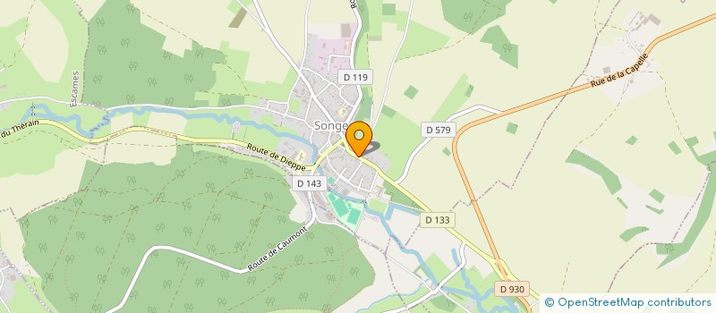 localisation de l'entreprise SCI LOUHAICHI IMMO  SONGEONS