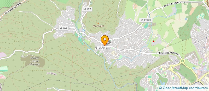 localisation de l'entreprise SCI LOUHLOTTE  GRABELS