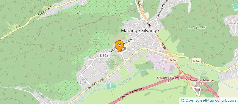 localisation de l'entreprise SCI LOUIMMO  MARANGE-SILVANGE