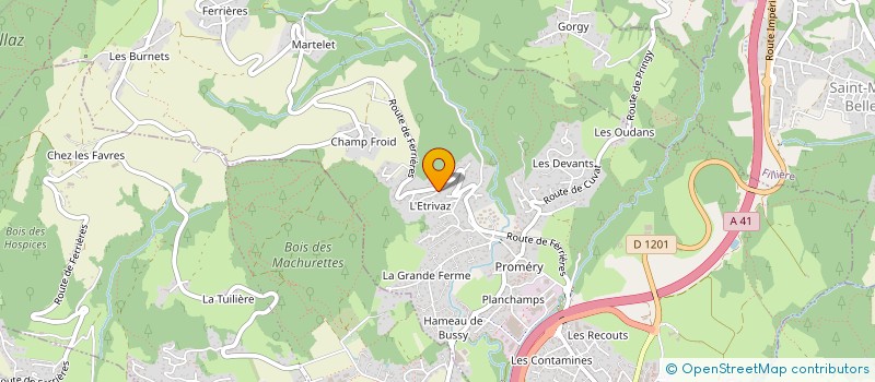 localisation de l'entreprise SCI LOUINIMAU à ANNECY