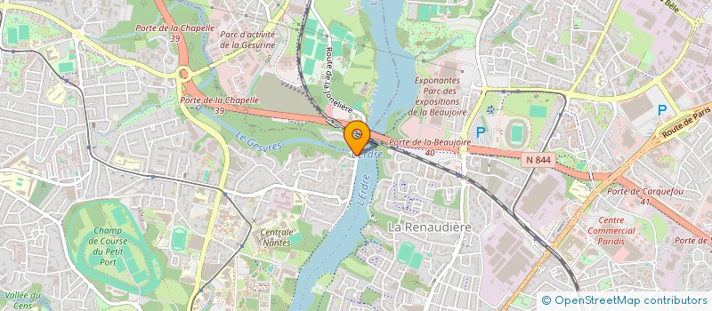 localisation de l'entreprise SCI LOUIS à NANTES