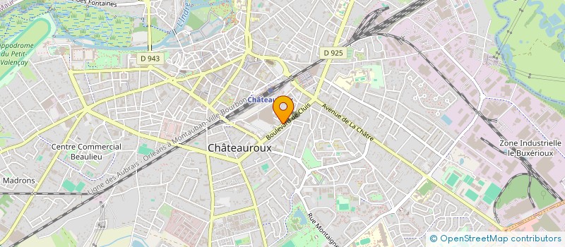 localisation de l'entreprise SCI LOUIS à CHATEAUROUX