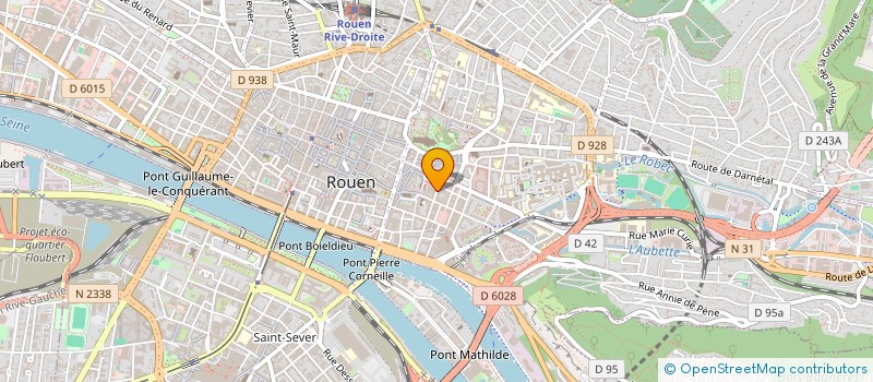 localisation de l'entreprise SCI LOUIS à ROUEN