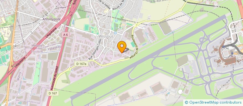 localisation de l'entreprise SCI LOUIS à WISSOUS