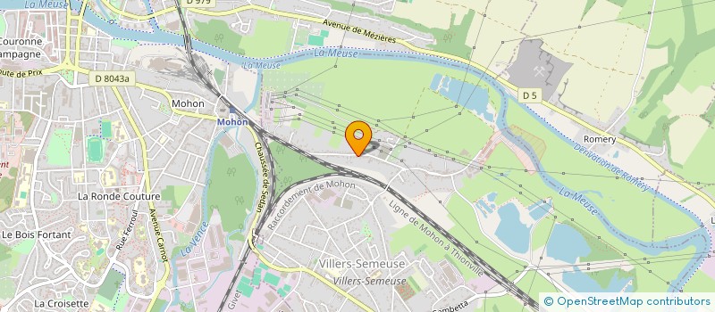 localisation de l'entreprise SCI LOUIS  VILLERS-SEMEUSE