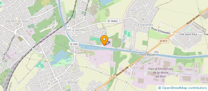 localisation de l'entreprise SCI LOUIS  PONT-A-VENDIN