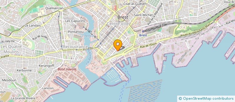 localisation de l'entreprise SCI LOUIS  BREST