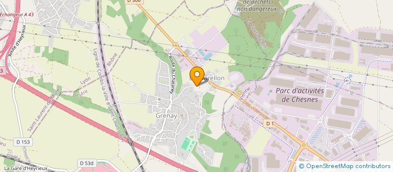 localisation de l'entreprise SCI LOUIS  GRENAY