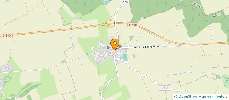 localisation de l'entreprise SCI LOUIS  BECHY