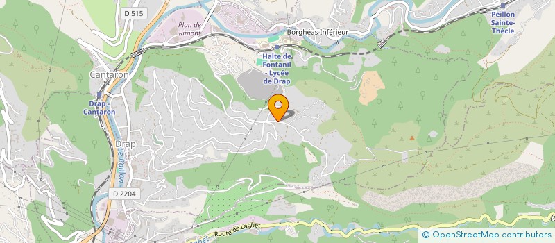 localisation de l'entreprise SCI LOUIS  DRAP