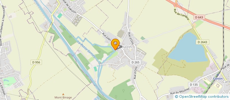 localisation de l'entreprise SCI LOUIS  GULZIN