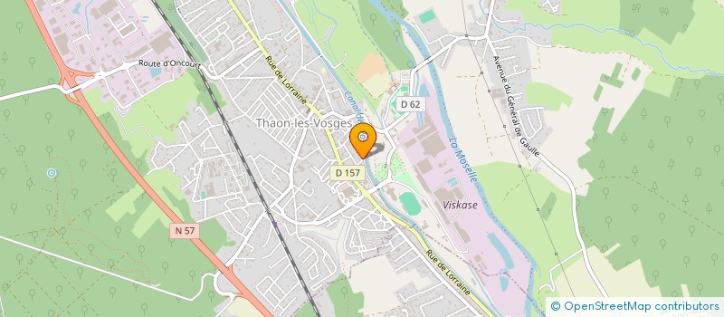 localisation de l'entreprise SCI LOUIS  THAON-LES-VOSGES