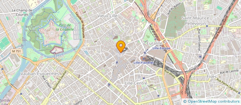 localisation de l'entreprise SCI LOUIS ALEXANDRE à LILLE