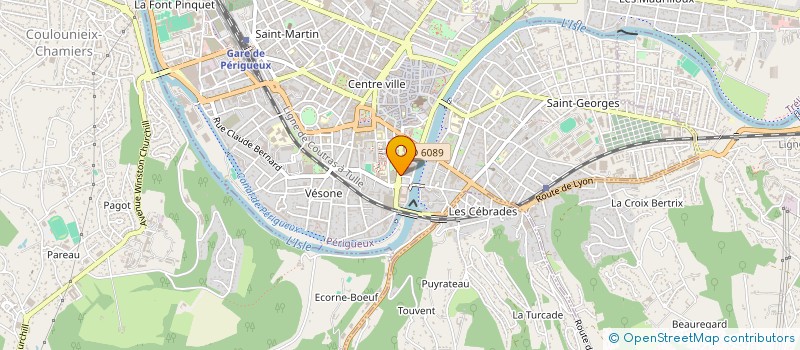 localisation de l'entreprise SCI LOUIS ARAGON à PERIGUEUX