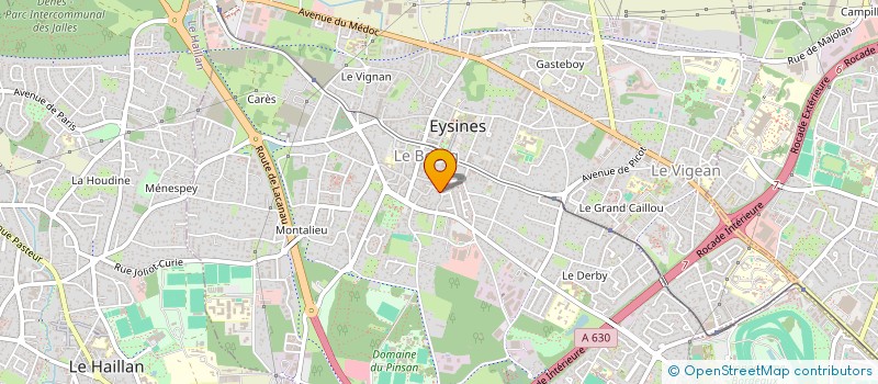 localisation de l'entreprise SCI LOUIS ARMAND  EYSINES