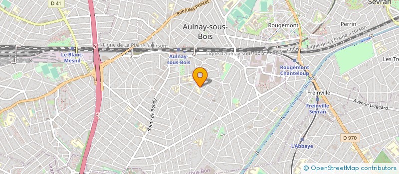 localisation de l'entreprise SCI LOUIS BARRAULT à AULNAY-SOUS-BOIS