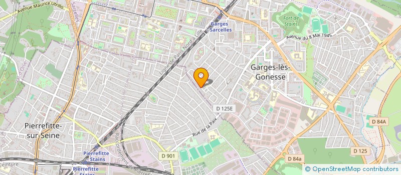 localisation de l'entreprise SCI LOUIS CHOIX à GARGES-LES-GONESSE