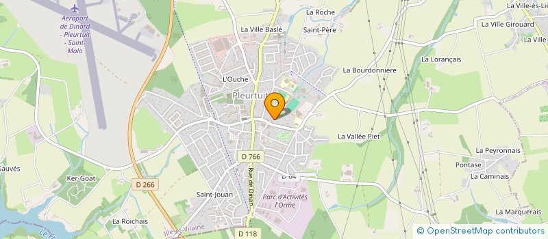 localisation de l'entreprise SCI LOUIS DOMBASLE  PLEURTUIT