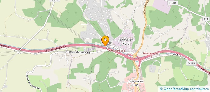 localisation de l'entreprise SCI LOUIS ET ELIA  COULOUNIEIX CHAMIERS