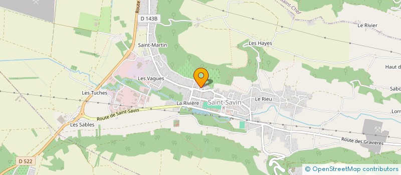 localisation de l'entreprise SCI LOUIS ET HELENE PERRET à SAINT-SAVIN