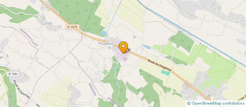 localisation de l'entreprise SCI LOUIS ET NATHAN  LES AVENIERES VEYRINS-THUELLIN