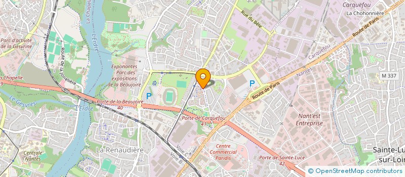 localisation de l'entreprise SCI LOUIS GERMAINE à NANTES