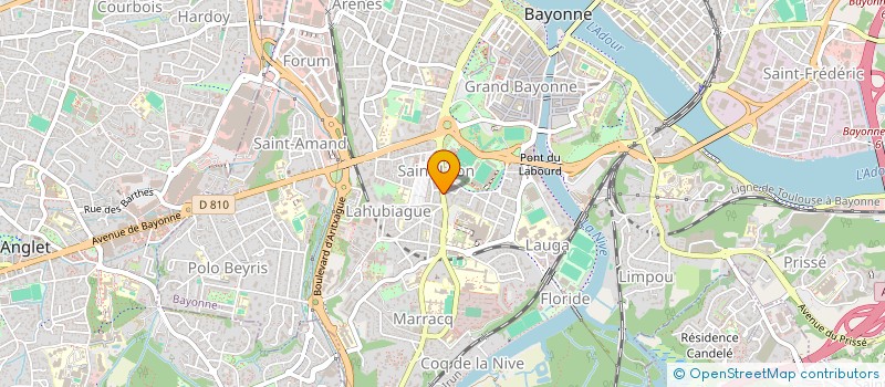 localisation de l'entreprise SCI LOUIS IMMOB  BAYONNE