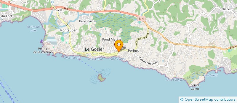 localisation de l'entreprise SCI LOUIS-LORI à LE GOSIER