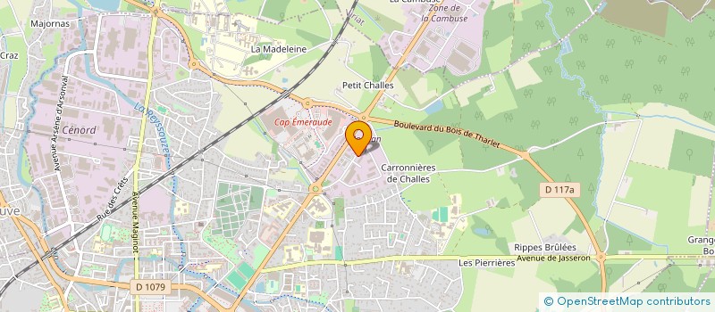 localisation de l'entreprise SCI LOUIS MARCEL à BOURG-EN-BRESSE