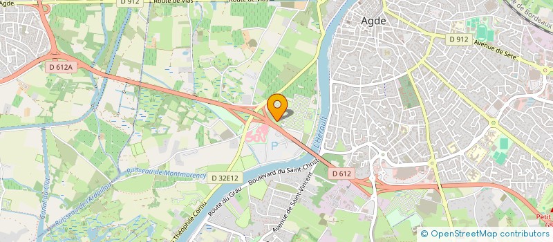 localisation de l'entreprise SCI LOUIS MARIE à AGDE
