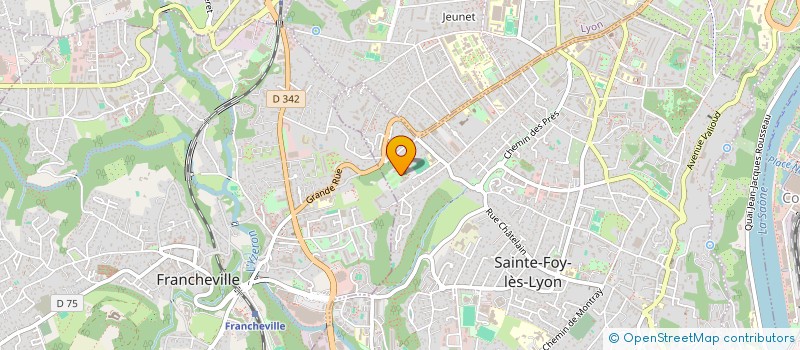 localisation de l'entreprise SCI LOUIS MARIE  SAINTE-FOY-LES-LYON