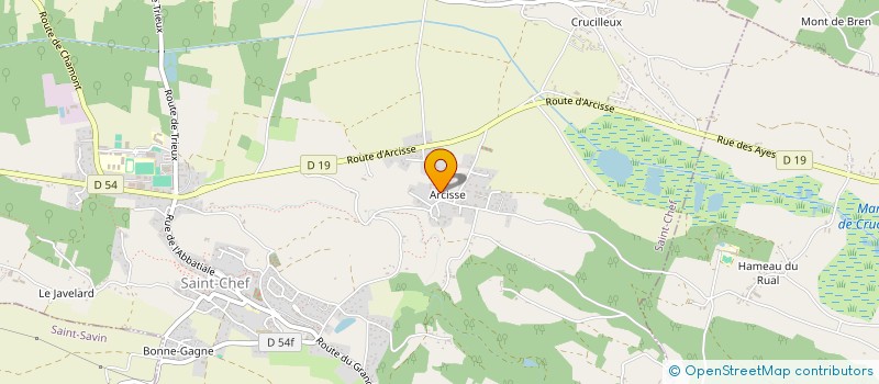 localisation de l'entreprise SCI LOUIS MARIE  SAINT-CHEF